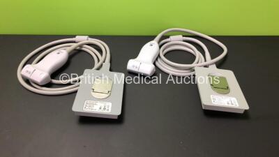 2 x Fujifilm Sonosite HFL50X/15-6 MHz Transducers (1 x Ref.p07693-70 - Mfd 2017 - Damage to Probe Head and Internal Damage - See Photos and 1 x Ref.P07693-10 - Mfd 2014 - See Photo for Airscan) *0482VD - 03XLZN*