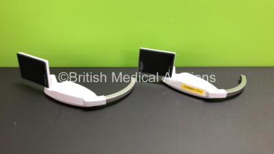 2 x Aircraft Medical McGrath Mac Portable Video Laryngoscopes (Untested Due to No Batteries) *309771 - 334620*