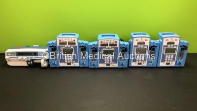 Job Lot Including 1 x Carefusion Alaris GS Syringe Pump, 4 x Carefusion Alaris SE Infusion Pumps (2 x Double Channel, 2 x Single Channel) *8001104001 - 3602445 - 12407239*