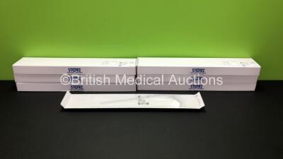 6 x Karl Storz Ref.10383D Rigi Suction Tube, 25cm, 3mm (All Boxed and Unused)