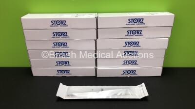 12 x Karl Storz Ref.801002 Langenbeck Retractor, 31 x 9mm (All Boxed and Unused)