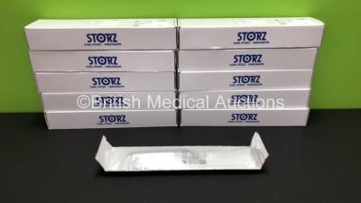 10 x Karl Storz Ref.801004 Langenbeck Retractor, 40 x 12mm (All Boxed and Unused)