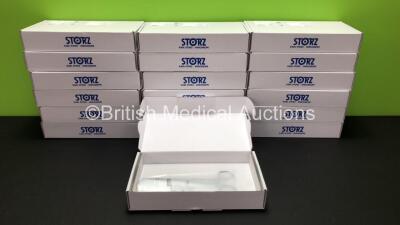 19 x Karl Storz Ref.794228 Artery Forceps, Curved 90 Degree, 18cm (All Boxed and Unused)