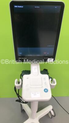 BK Medical Flex Focus 700 Flat Screen Ultrasound Scanner Model 1202 with Sony Digital Graphic Printer UP-D897 (Powers Up) * SN 5001173 * - 6