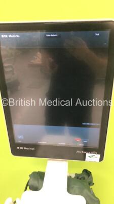 BK Medical Flex Focus 700 Flat Screen Ultrasound Scanner Model 1202 with Sony Digital Graphic Printer UP-D897 (Powers Up) * SN 5001173 * - 7