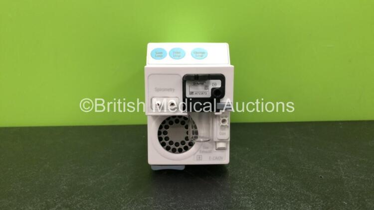 GE Type E-CAiOV Gas Module with Spirometry and D-Fend Water Trap *Mfd 07-2008*