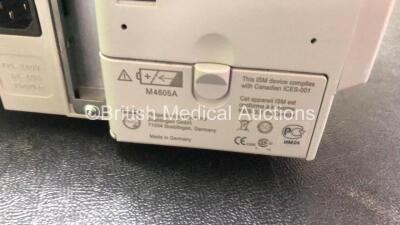 Philips IntelliVue MP50 M8004A Patient Monitor Revision J.10.52 with 1 x Philips M3012A Module Including Temp and Press Options (Powers Up with Scratched Screen-See Photo) *Mfd 02/2011, 03/2013* - 6