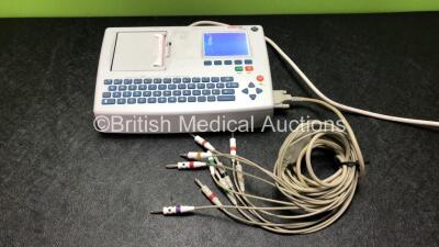 Schiller AT-101 EKG Machine with 1 x 10 Lead ECG Lead (Power Up)
