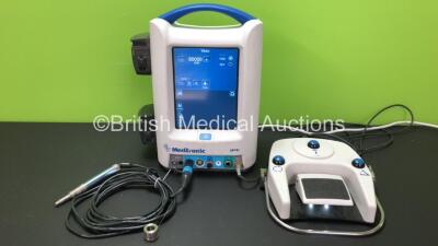 Medtronic IPC Integrated Power Console *UI : 2.6.2.2 MC : 3.341.61* (Powers Up) with Visao High Speed Otologic Drill and Footswitch