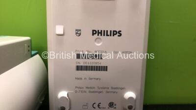 2 x Philips M3001A Modules Including ECG, SpO2, NBP, Temp and Press Options Opt A01C06 - 2