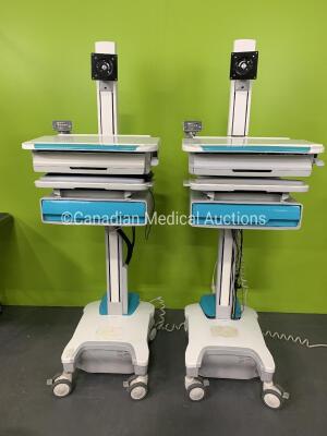 Ergotron Mobile Work Stations (x 2)