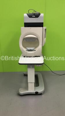 Zeiss Humphrey Field Analyzer Model 720i Rev 3.4.5 on Motorized Table with Finger Trigger and Printer (Powers Up) ***IR097***