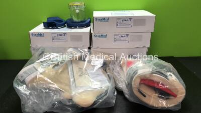 Mixed Lot Including 7 x StarMed CPAP-XL Cups (All Out of Date) 1 x LSU Cup with 2 x Holders and 2 x External Braces
