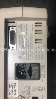 Job Lot Including 5 x Nellcor N-550 Pulse Oximeters (3 Power Up, 2 No Power) 1 x Nellcor Puritan Bennett NPB-190 Pulse Oximeter (Powers Up with Error-See Photo) *SN PA1040200539, PA1040200549, G99825258, PA103100667, 018105040248* - 5