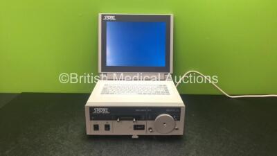 Karl Storz 200430 20 tele pak pal Camera Control Unit with 1 x Karl Storz 20212020 Pal telecam Camera Head, 1 x Karl Storz 11301D3 Light and 1 x Karl Storz DCI 20262030 Camera (Powers Up) *SN KC726256-H, IC2996-A, BD638263-H, 10378*