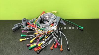 8 x Physio Control Ref- 11111-000023 6 Lead ECG Leads