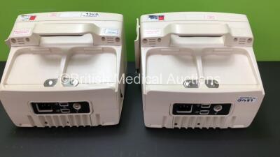 2 x Medtronic Physio Control Lifepak 20 Defibrillator / Monitors with ECG and Printer Options (Both Power Up) *GL* **32910899 - 32910898** - 4