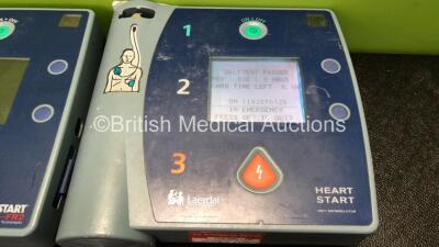 1 x Laerdal Heartstart FR2+ Defibrillator (Powers Up when Tested with Stock Battery-Battery Not Included) 1 x Laerdal Heartstart FR2 Defibrillator (No Power when Tested) - 2