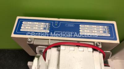 Mixed Lot Including 1 x DL007/33 Lifepak 15 Mounting Bracket with 1 x AD High Pak Charger, 1 x AD Back Pak 12 Mounting Lifepak 12 Mounting Bracket 6 x AD High Pak Chargers, 3 x Multitech MTCDP-H5 Batteries and 2 x Physio Control 6 Lead ECG Leads *1844794 - 6