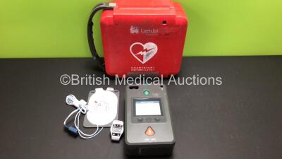 Philips HeartStart FR3 Defibrillator with 1 x Philips HeartStart Battery * Install Before 2024 * in Laerdal Red Box (Powers Up - Fails User Test) *C12F-00320*
