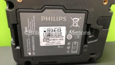 Philips HeartStart FR3 Defibrillator with 1 x Philips HeartStart Battery * Install Before 2024 * in Laerdal Red Box (Powers Up - Fails User Test) *C12F-00320* - 5