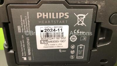 Philips HeartStart FR3 Defibrillator with 1 x Philips HeartStart Battery * Install Before 2024 * in Laerdal Red Box (Powers Up - Fails User Test) *C12F-00326 - 4