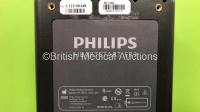 Philips HeartStart FR3 Defibrillator with 3 x Philips HeartStart Batteries * Install Before 2024 - 2024 - 2019 * in Laerdal Red Box (Powers Up - Fails User Test) *C12F-00338* - 5