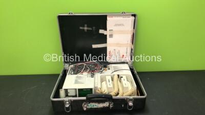 Physio Control Lifepak 5 Cardiac Monitor (Untested Due to Missing Batteries with Missing Printer Covers) *SN 00048974*