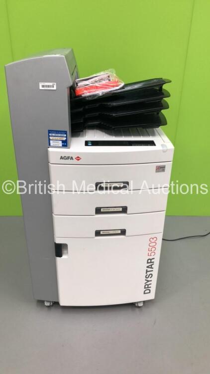 AGFA Drystar 5503 Laser Imager (Powers Up) * Asset No N/A *