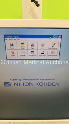 Nihon Kohden System with Monitor,Camera,CPU and Keyboard (Powers Up) - 5