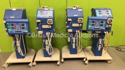 4 x Gambro AK 95 S Dialysis Machines with Hoses (All Power Up) * SN 36888 / 23022 / 28813 / 36593 *