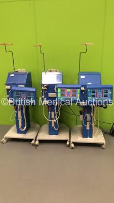 3 x Gambro AK 95 S Dialysis Machines with Hoses (All Power Up) * SN 21457 / 34717 / 36886 *