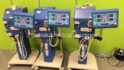 3 x Gambro AK 95 S Dialysis Machines with Hoses (All Power Up) * SN 34722 / 36722 / 36889 *