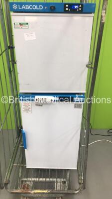 2 x Labcold Medical Fridges (Both Power Up- 1 x Fridge Locked) * 198000901 / N/A * * Cage Not Included *