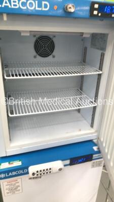 2 x Labcold Medical Fridges (Both Power Up- 1 x Fridge Locked) * 198000901 / N/A * * Cage Not Included * - 3