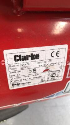 Clarke Hunter Air Compressor (Powers Up) - 4