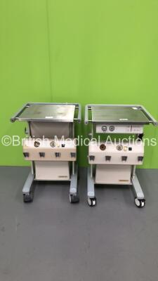 2 x Eschmann ST-80 Suction Trolleys