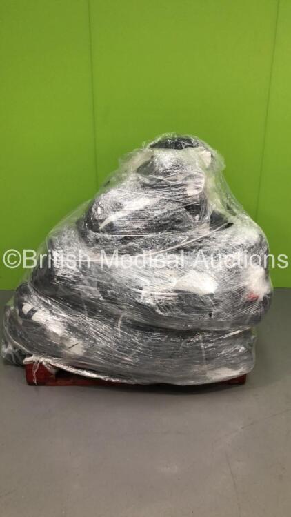 Pallet of Sidhil Inflatable Mattresses and Pumps