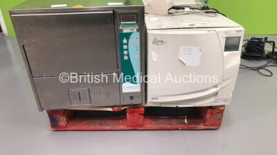 1 x W&H Lisa 500 Autoclave (Draws Power - Blank Screen) and 1 x Prestige Medical Washer / Disinfector (Power Up)