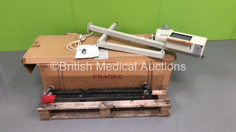 Mixed Lot Including Villa Medical Explor-X Dental X-Ray, Fujifilm IP Long Video Cassette Holder Frame and Kenex Height Adjustable Over-Table Shield Model 326/06