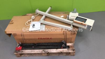 Mixed Lot Including Villa Medical Explor-X Dental X-Ray, Fujifilm IP Long Video Cassette Holder Frame and Kenex Height Adjustable Over-Table Shield Model 326/06 - 2