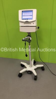 Olympic CFM 6000 Patient Monitor on Stand (Powers Up)