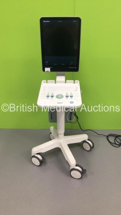 B-K Medical Flex Focus 700 Flat Screen Ultrasound Scanner 1202 with Sony Digital Graphic Printer UP-D897 (Powers Up-Missing 1 x Dial-See Photos) * SN 5001074 *