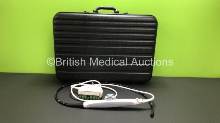 GE 6VT-D 4D Volume Cardiac Transesophageal Ultrasound Transducer / Probe *Mfd - 08/2015* in Case *204993*