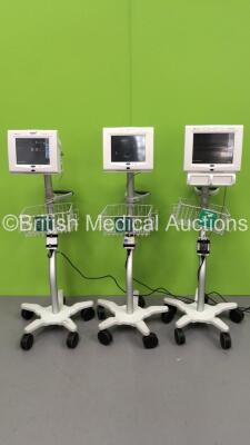 3 x Spacelabs Healthcare Ultraview SL Patient Monitors (All Power Up)