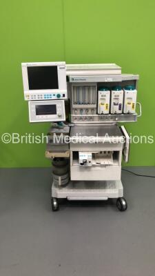 Datex-Ohmeda Aestiva/5 Anaesthesia Machine with Datex-Ohmeda Aestiva with SmartVent Software Version 3.5, Datex-Ohmeda S/5 Monitor, Datex-Ohmeda Module Rack with E-CAiOV Gas Module with Spirometry Option and D-Fend Water Trap, E-Bis Module, 2 x Datex-Ohme