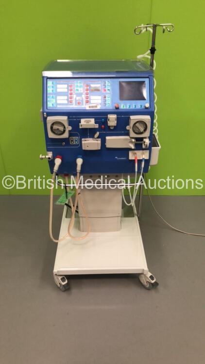Gambro AK 200 S Dialysis Machine Version 11.21 with Hoses (Powers Up) (C)