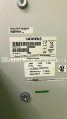 Siemens Mammomat Inspiration Digital Mammography System Model No 10140000 *S/N 1356* **Mfd 2009** with Accessories (Incomplete) ***FM20-082*** - 15