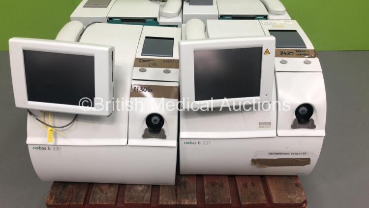 2 x Roche Cobas b221 Blood Gas / Electrolyte Analyzers (Both Power Up)