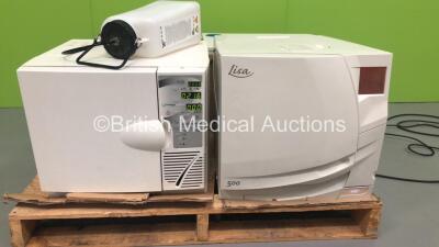 1 x W&H Lisa 500 Autoclave (Powers Up and Blinks - No Main Screen) and 1 x Prestige Medical A30005000 Autoclave (Powers Up)